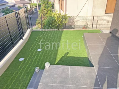 人工芝 防草シート加工 ヨシミツ毛織 リアル人工芝 35mm