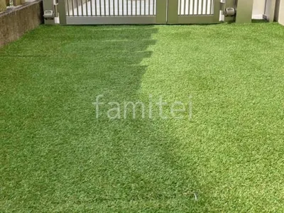 人工芝 防草シート加工 ヨシミツ毛織 リアル人工芝 35mm