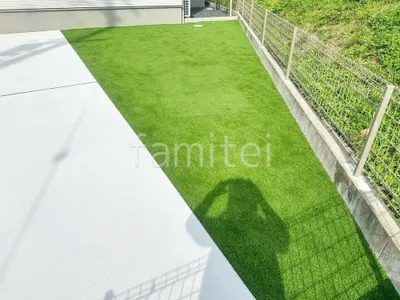 人工芝 防草シート加工 ヨシミツ毛織 リアル人工芝 35mm 