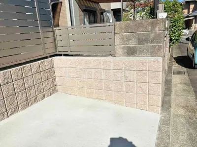 土留め化粧ブロック ユニソン シャモティ