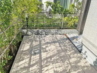 タイルデッキ 壁1面  LIXIL グレイスランド ベーシック