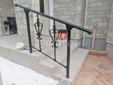 玄関アプローチ階段手摺り(手すり) オンリーワン ヴァレンソールII Type05