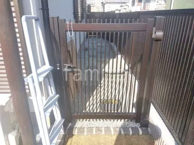 片開き 門扉 YKKAP シンプレオTB4型 たて格子 