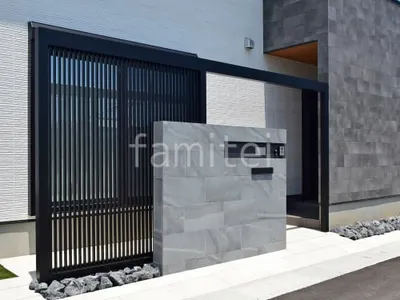 門柱 壁タイル貼り LIXIL アヴァンティ 郵便受けポスト YKKAP エクステリアポストG3型 ロックガーデン ユニソン ワズロック アオバ