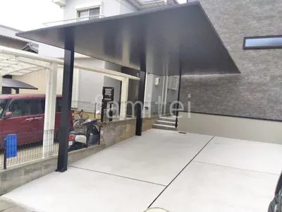 カーポート１台 （単棟） LIXIL カーポートSC フラット屋根 吊り下げ屋根