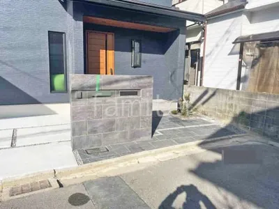 門柱 壁タイル貼り ニッタイ ローク 郵便受けポスト YKKAP エクステリアポストG3型