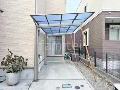 カーポート１台 （単棟） LIXIL ネスカＦ フラット屋根