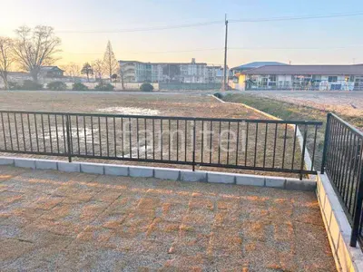 ブロック塀 （化粧ブロック） 太陽エコブロックス 普通CB  アルミ形材 フェンス YKKAP シンプレオT2型 縦格子16本 