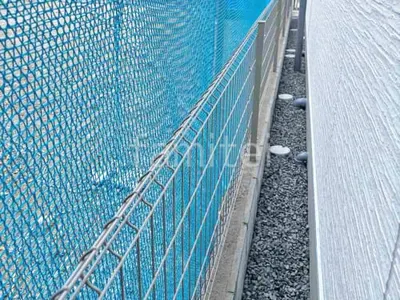 スチールメッシュ フェンス YKKAP イーネット3F型 スチール柱 境界・メッシュ