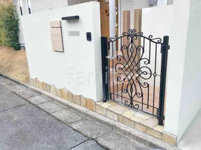 片開き 門扉 LIXIL アプローチ ルナ EL型 