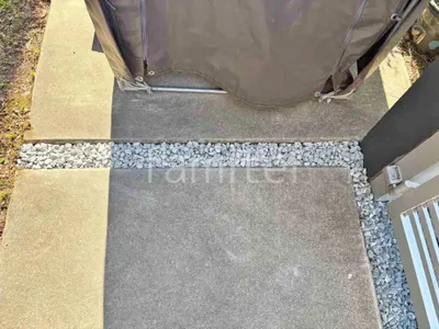 バラス砕石目地