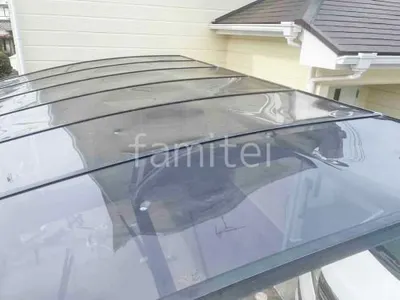 既存カーポート屋根補修