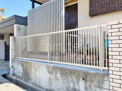 境界フェンス塀 YKKAP シンプレオTB2型 2段柱 上段のみ