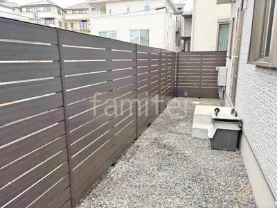 人工木・樹脂 フェンス（木調） F＆F マイティウッド デコll 高尺タイプ 目隠し 木調・ラティス 樹脂