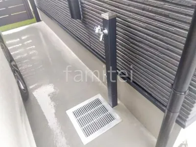 立水栓  ユニソン スプレスタンド60 蛇口2個付 