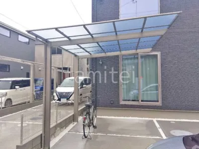 カーポート１台 （単棟） LIXIL ネスカＦ フラット屋根