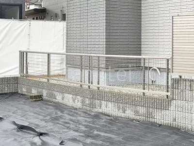 アルミ形材 フェンス LIXIL アルメッシュ1型 境界・メッシュ