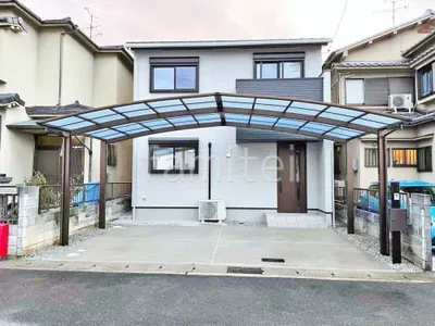 カーポート３台 （横ワイド トリプル） YKKAP アリュース アール屋根