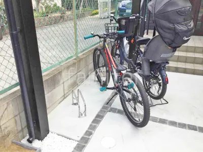 サイクルラック 施主支給