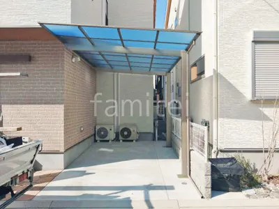 カーポート１台 （単棟） LIXIL ネスカＦ フラット屋根