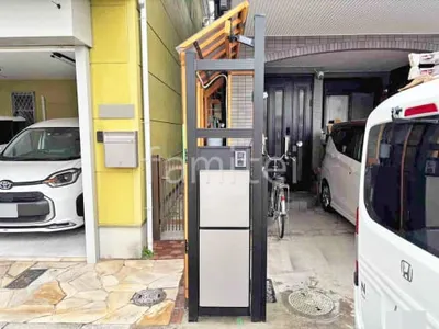 機能門柱 LIXIL FS デザインアルミ角柱 デザイナーズパーツ75角 角材