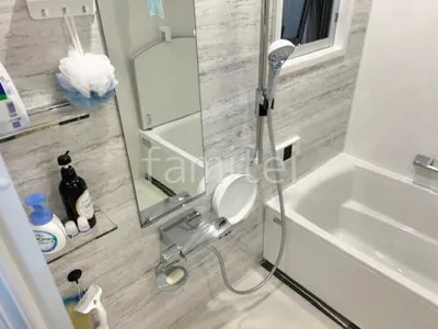 ロングクリアミラー 収納棚クリアタイプ