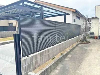 アルミ形材 フェンス LIXIL AB YL1型 横ルーバー1 目隠し