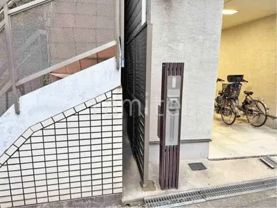 アルミ形材 フェンス LIXIL AB YL3型 横ルーバー3 2段柱 60角 目隠し