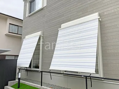 壁付け シェード（日除け） LIXIL スタイルシェード 枠/壁設置 デザイン 