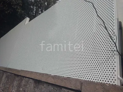 目隠しフェンス塀 福田金属 カラーエース パンチングパネル C215FF