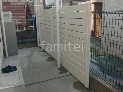 人工木・樹脂 フェンス（木調） F＆F マイティウッド デコll 高尺タイプ 目隠し 木調・ラティス 樹脂