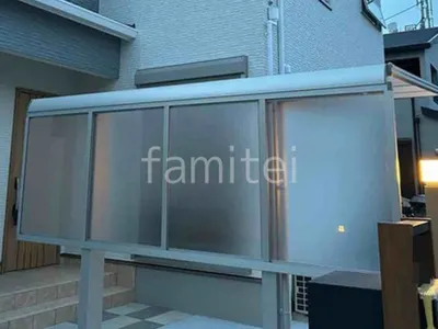 オプション 目隠しパネル1段