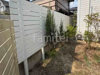 人工木・樹脂 フェンス（木調） F＆F マイティウッド デコll 高尺タイプ 目隠し 木調・ラティス 樹脂