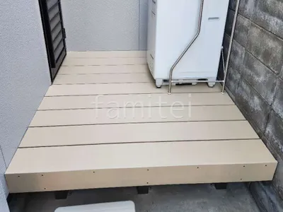 人工木デッキ  LIXIL 人工木 樹ら楽ステージ 