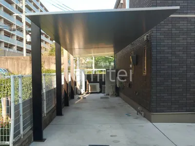 カーポート２台(縦) 連棟 LIXIL カーポートSC フラット屋根 吊り下げ屋根