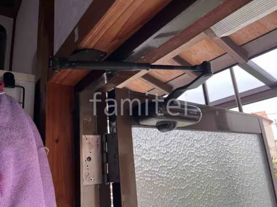 ドアクローザー取付