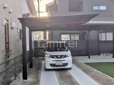 カーポート１台 （単棟） LIXIL ネスカＦ フラット屋根