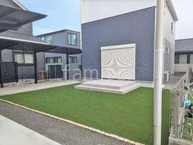 人工芝 防草シート加工 ヨシミツ毛織 リアル人工芝 35mm 