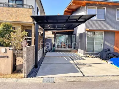 カーポート１台 （単棟） LIXIL ネスカＦ フラット屋根