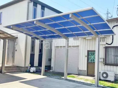 カーポート１台 （単棟） YKKAP アリュース 積雪50cm対応 アール屋根