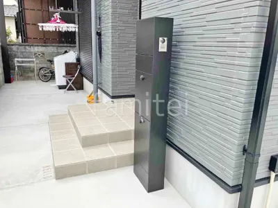 宅配ボックス門柱 （機能門柱 ） LIXIL FT 宅配ボックス付き 