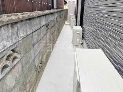 犬走り 土間コンクリート