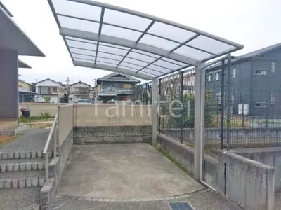 カーポート１台 （単棟） YKKAP アリュース アール屋根