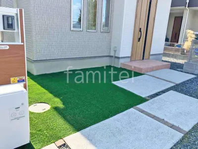 人工芝 防草シート加工 マツモト 人工芝 30mm 