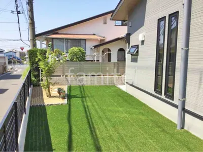 人工芝 防草シート加工 マツモト 人工芝 30mm 