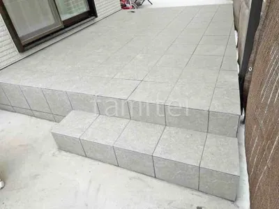 タイルデッキ 壁2面  LIXIL グレイスランド ベーシック