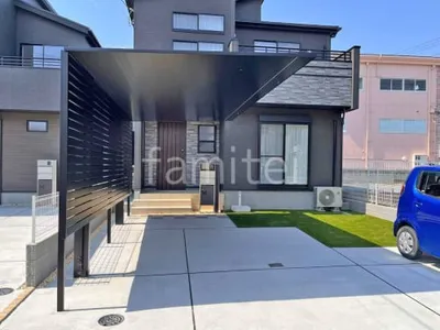 カーポート１台 （単棟） LIXIL カーポートSC フラット屋根 吊り下げ屋根