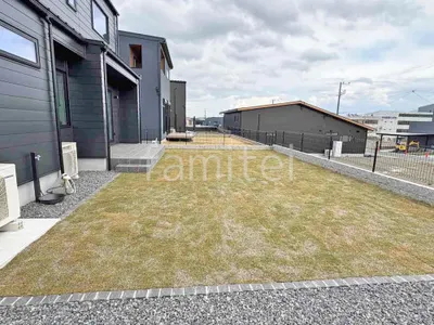 芝生張り 姫高麗芝