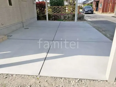 駐車場ガレージ床 土間コンクリート