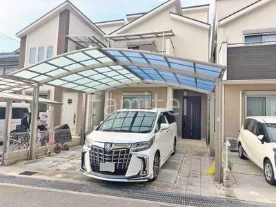 カーポート１台 （単棟） LIXIL ネスカＲ アール屋根